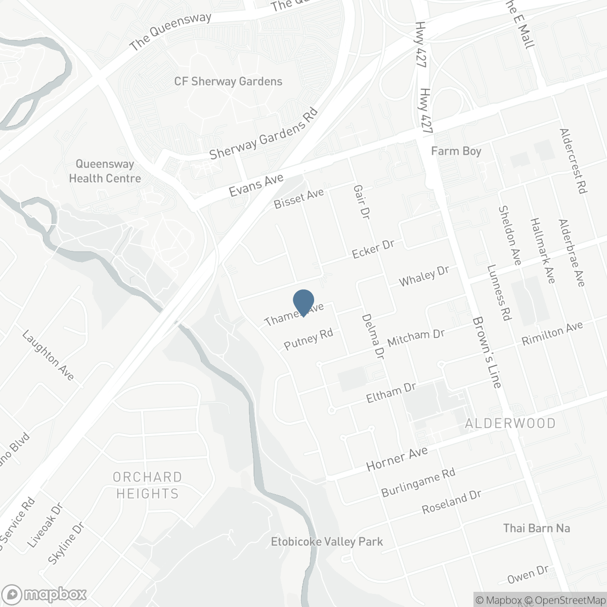 12 THAMES AVENUE, Toronto, Ontario M8W 2N6